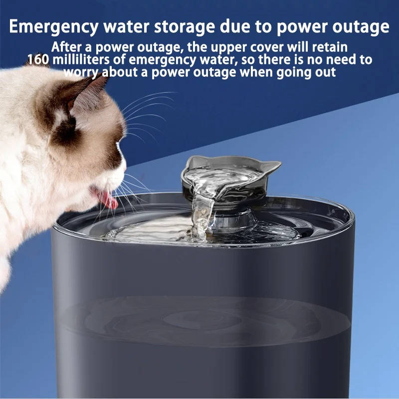 Belro cat water fountain for pets, with flowing water and easy-to-clean design, ideal for keeping cats hydrated.