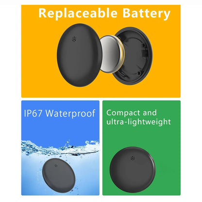 Belro universal mini GPS tracker device for cars, pets, keys, with compact electronic design and GPS navigation features.