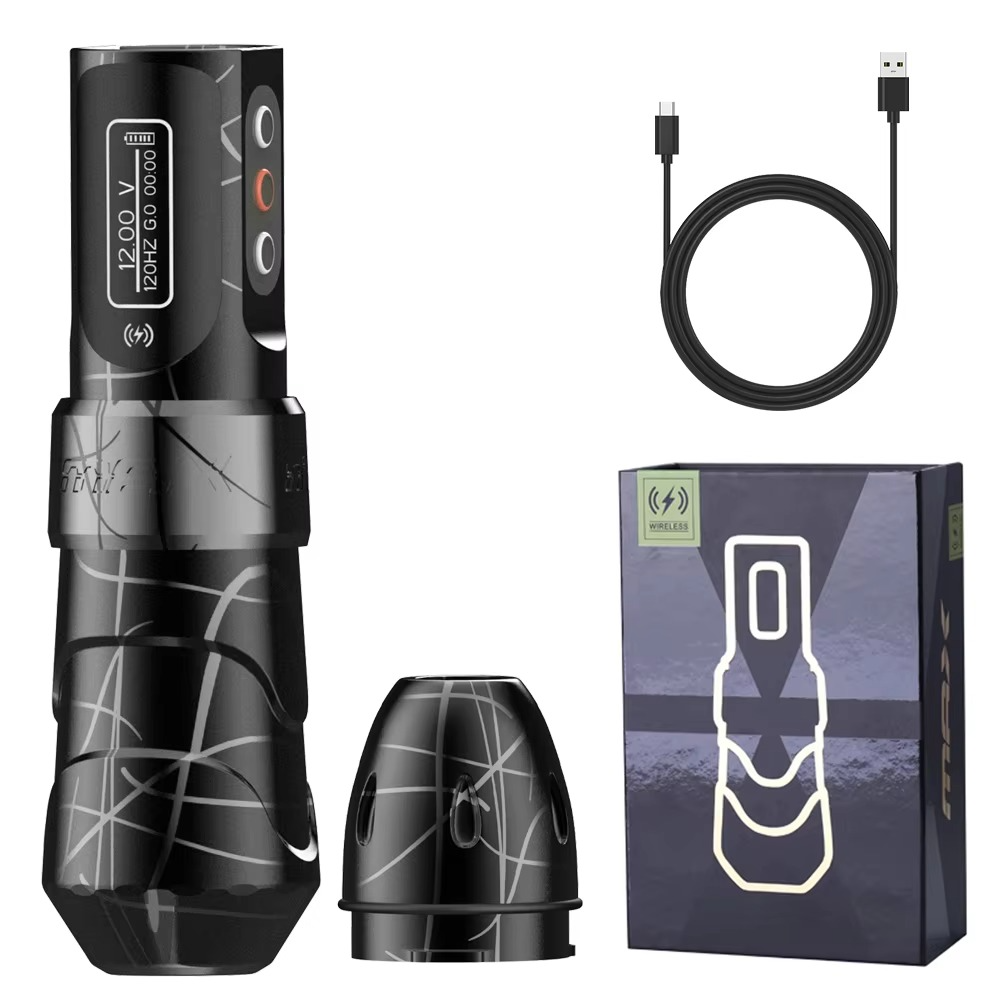 Belro tattoo pen for precise writing and drawing, featuring a sleek design suitable for office and stationery use.