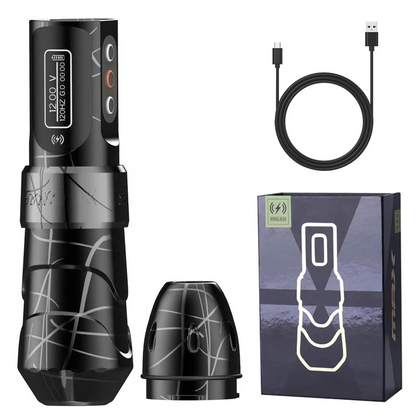 Belro tattoo pen for precise writing and drawing, featuring a sleek design suitable for office and stationery use.
