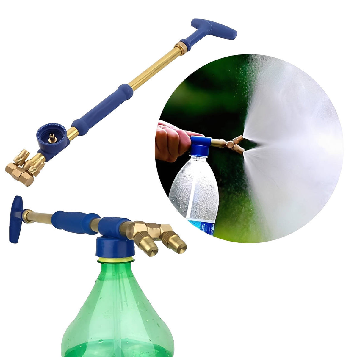 Belro high pressure hand garden pump sprayer for men, with a sturdy handle and adjustable nozzle, ideal for gardening tasks.