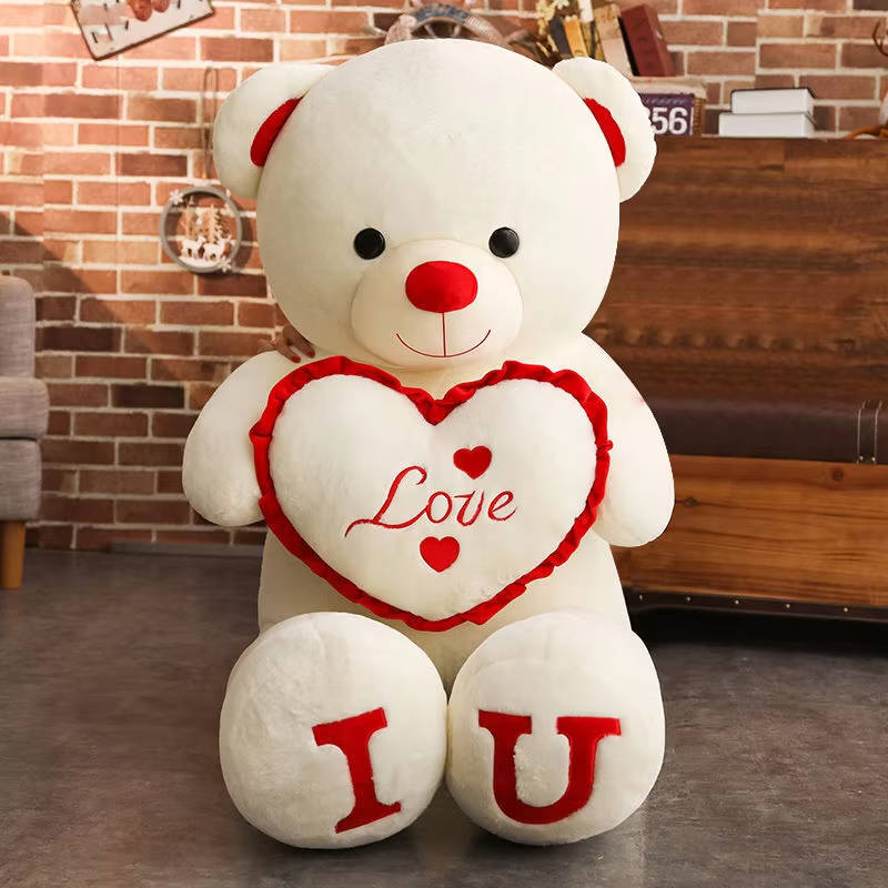 Large Belro giant teddy bear pillow with soft plush fabric, perfect for cozy home and garden bedding or decorative pillows.