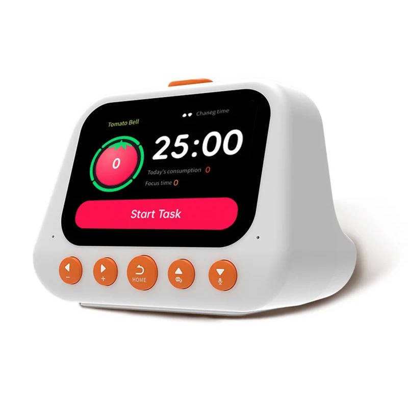 Belro AI Smart Alarm Clock with digital display, sleek design, and health-focused features for a modern bedroom setting.