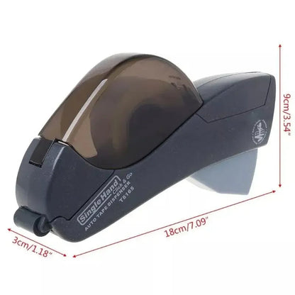 Belro automatic tape dispenser cutter for clothing, featuring a sleek design and easy-to-use cutting mechanism for men's apparel packaging.