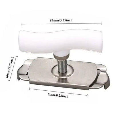 Belro jar and cap opener tool with ergonomic handle, designed for easy opening of jars and bottles in the kitchen.