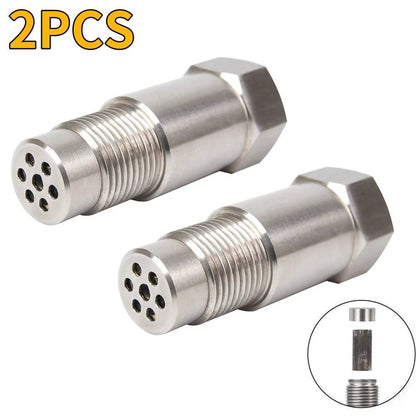 Belro Car CEL Fix O2 Sensor Check Engine Light Eliminator Adapter with mini catalytic converter for automotive diagnostics.