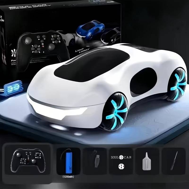 Belro RC car toy with colorful body and large wheels, perfect for kids and outdoor play.