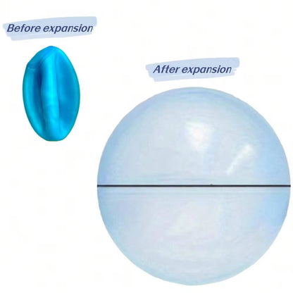 Belro giant jelly balloon balls set of three, colorful inflatable toys for kids and outdoor play.