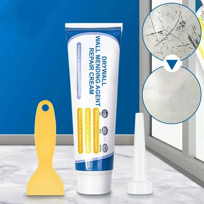 Belro drywall patch kit with repair cream and tools for wall mending, suitable for drywall wall repairs.