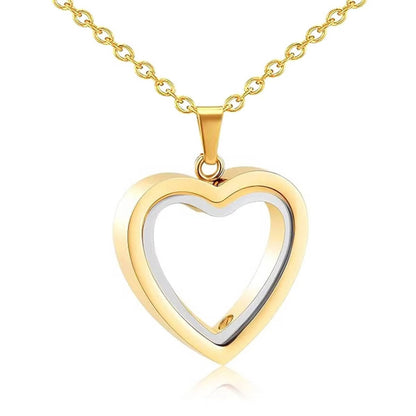 Belro urn pendant necklace with a sleek, metallic design, featuring a small, rounded pendant hanging from a delicate chain.