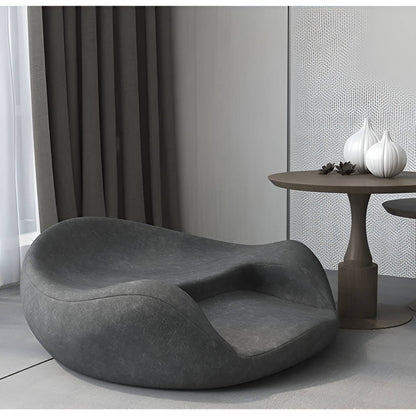 Belro meditation cushion in soft fabric, round shape with supportive design, ideal for meditation and relaxation.