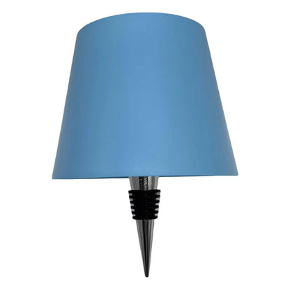 Wireless Bottle Lamp by Belro emitting soft glow, featuring a sleek design and LED lighting for modern night lighting.