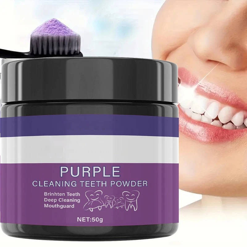 Belro purple whitening toothpaste tube with mint flavor, featuring fresh packaging for oral care and teeth whitening.