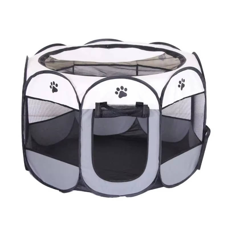 Belro outdoor tent for cats and small dogs, cozy fabric shelter suitable for indoor and outdoor use, in a natural setting.