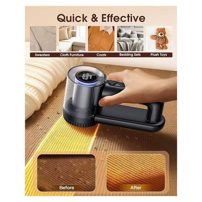 Belro fabric shaver for home and outdoor use, with a compact design and stainless steel blade for removing lint and fuzz.