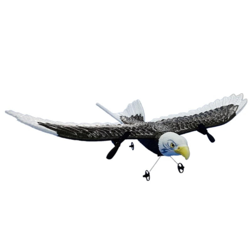Belro remote control eagle toy flying with wings spread, realistic bird design, perfect for kids' toys and games.