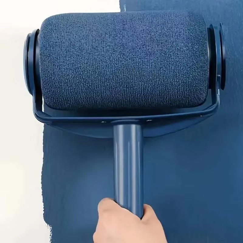Belro self-priming paint brush roller for smooth painting, shown with handle and roller cover in a tools and hardware setting.