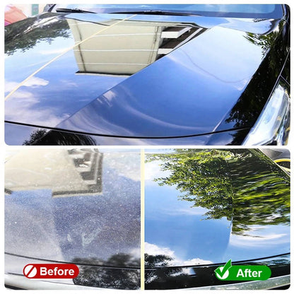 Belro ceramic coating for cars applied to a vehicle, protecting the paint with a glossy, durable finish in a home and garden decor setting.