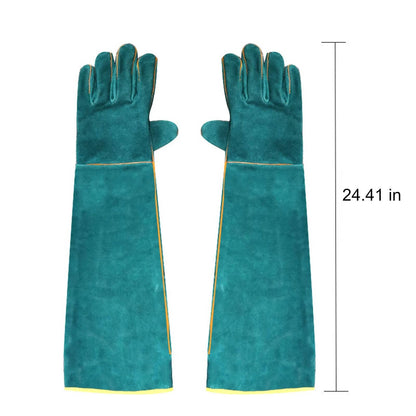 Belro Bite Protection Gloves for fish and aquarium handling, showing durable, flexible gloves designed for pet aquarium care.