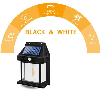 Belro 2-set solar wall lamps for outdoor home and garden lighting, featuring sleek design and integrated solar panels.