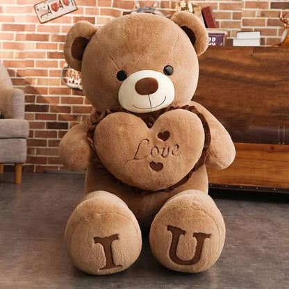 Large Belro Giant Teddy Bear pillow with soft, plush fabric, perfect for cozy home and bedroom decor.
