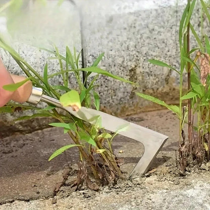 Belro multifunctional weed puller tool for brick joints, designed for removing weeds from between bricks and paving stones.