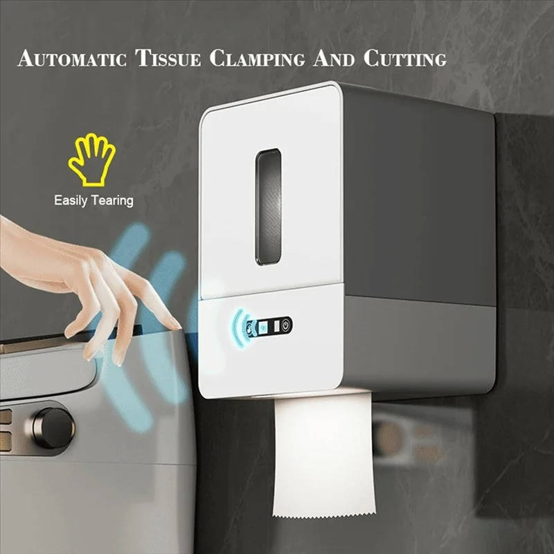 Belro Smart Touchless Paper Towel Dispenser mounted on kitchen wall, sleek design for modern kitchen organization.