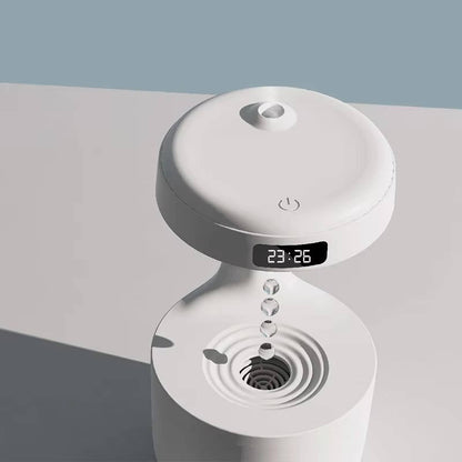 Belro small humidifier in white with water tank and control knob, designed for home humidification.