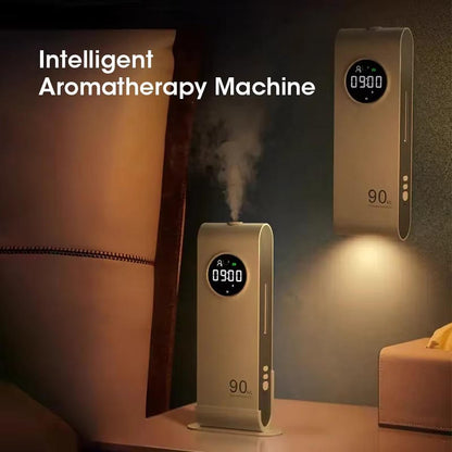 Belro automatic air freshener dispenser, sleek white device for automatic fragrance release in health and beauty spaces