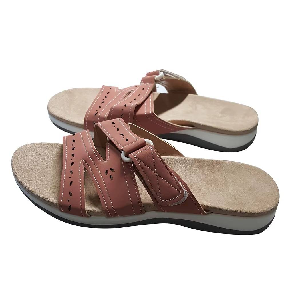 Belro orthopedic toe sandals for women with cushioned straps and supportive soles, designed for comfort and foot health.