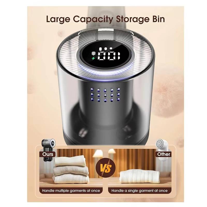 Belro fabric shaver for home and garden, outdoor fabric lint remover with ergonomic handle and stainless steel blade in a close-up image