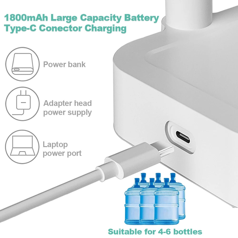 Belro portable desktop electric water dispenser with USB charging, compact tools and hardware device for convenient water access.