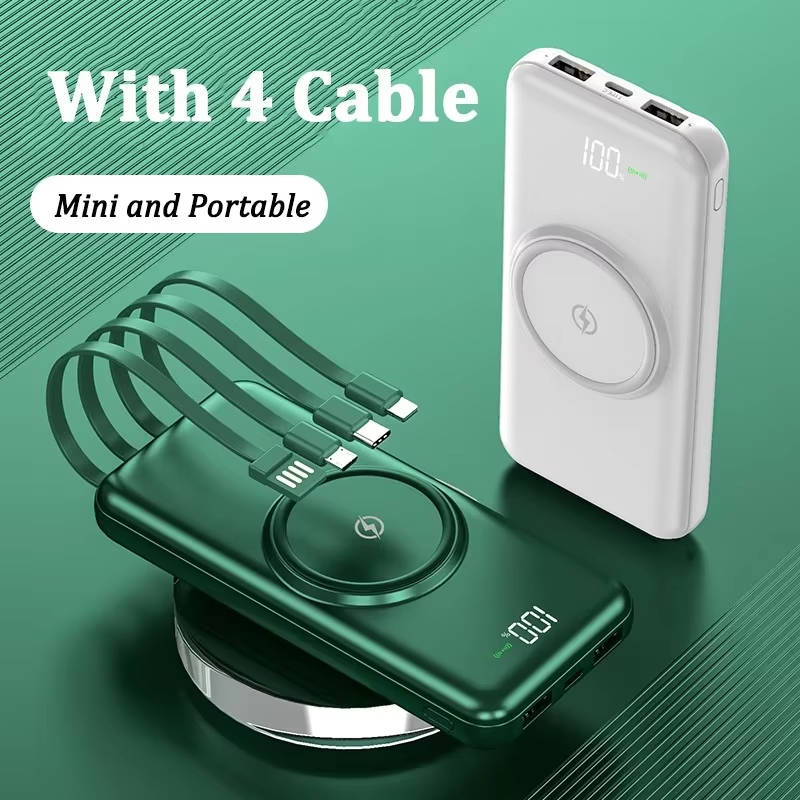 Belro 20000mAh portable power bank for electronics, featuring multiple USB ports for on-the-go charging.