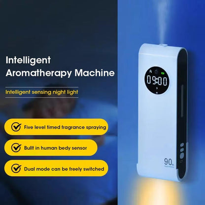 Belro automatic air freshener dispenser in sleek design, suitable for health and beauty fragrance spaces.