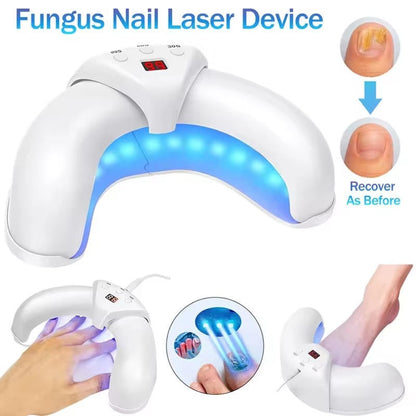 Belro nail fungus laser device used for treating toenails and fingernails with LED light technology.
