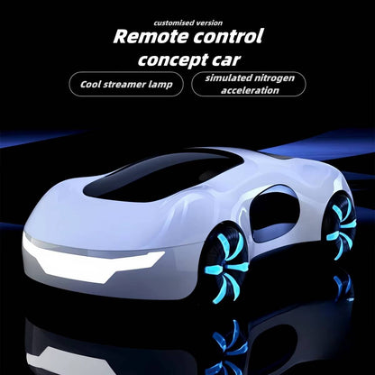 Belro RC car toy with colorful remote control, detailed design, and durable wheels for outdoor racing and indoor fun.