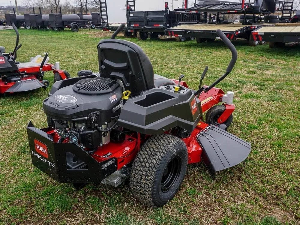 Toro 75746 42-inch TimeCutter zero-turn mower with 22HP Kohler engine, shown on a grassy lawn.