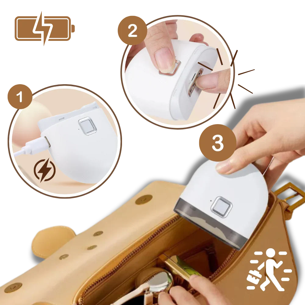 Belro dual speed electric nail clipper with ergonomic design and LED light for easy, efficient nail trimming.