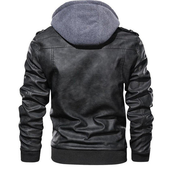 Men's Belro jacket with a zip-up front, stylish collar, and casual fit, suitable for everyday wear.