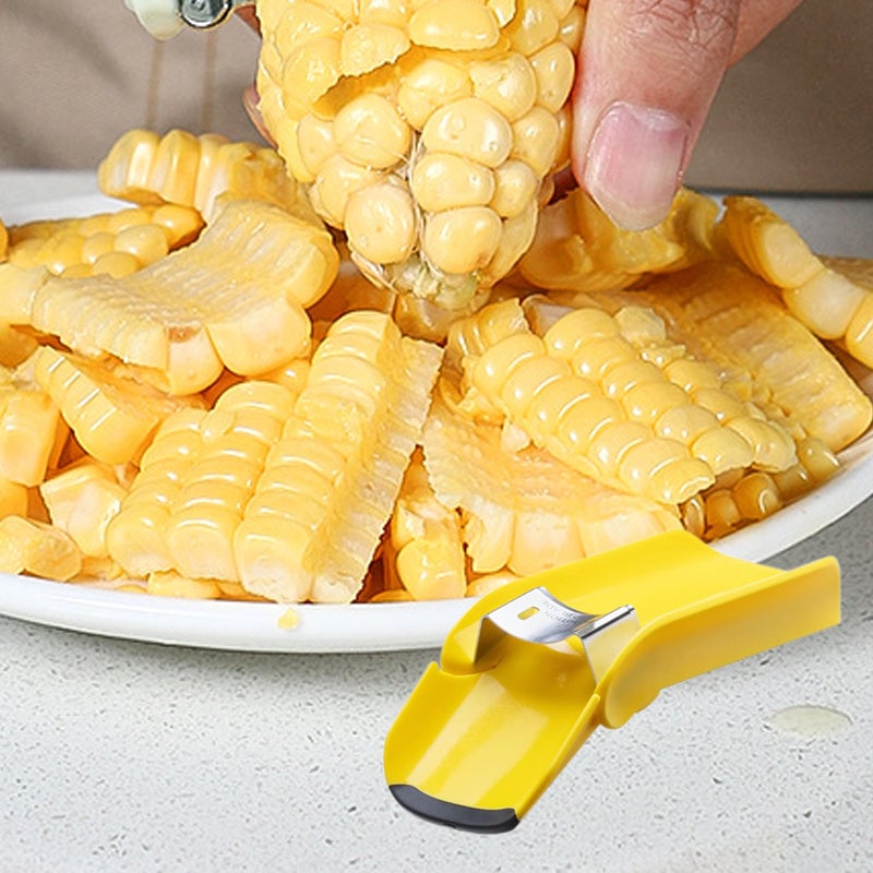 Belro Fast Corn Cob Separator, kitchen appliance for quickly removing corn kernels from cobs, compact and efficient design