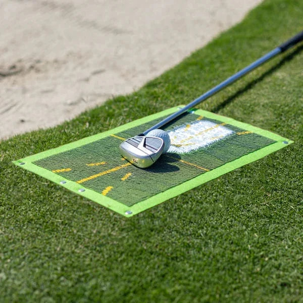 Belro golf training mat for swing detection, outdoor home training mat for improving golf swings and batting practice.