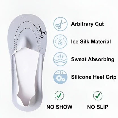Belro no show socks, thin and lightweight, designed for low-profile comfort, visible on feet in a casual setting