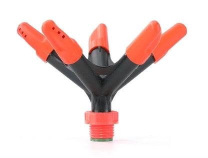 Casavibeo garden insert sprinkler with rotating head, automatic watering tool for lawn and garden irrigation.