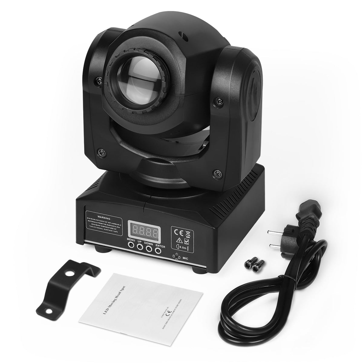 Men's Belro moving head lights clothing, showcasing a stylish and modern design with adjustable features.