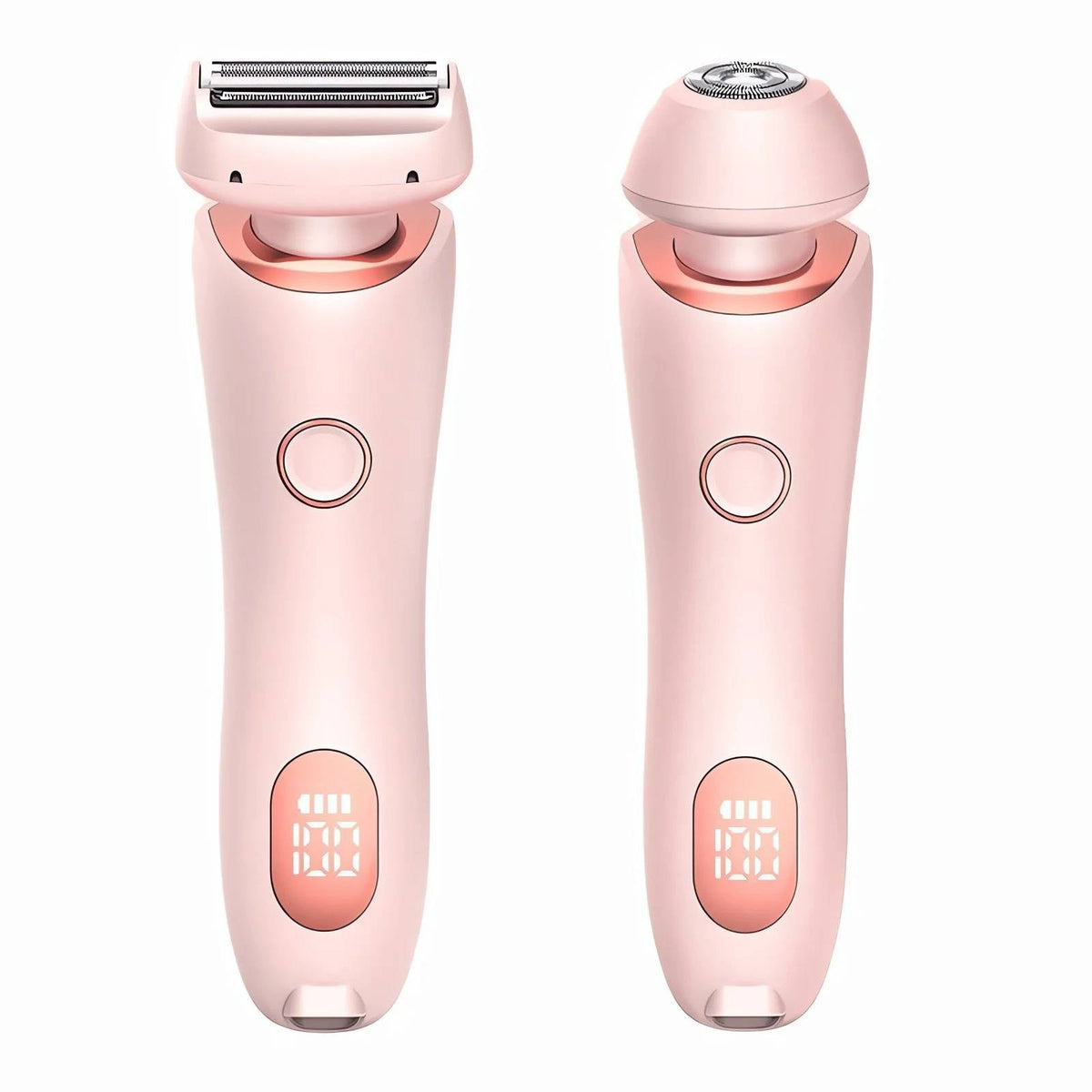 Close-up of a Belro electric shaver for women, showing the sleek design and shaving head suitable for sensitive skin.