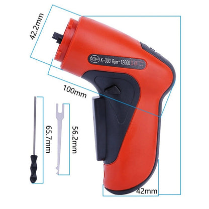 GETDECO electric auto pick gun set with 26 lithium-ion lock picking tools, charger, and storage bag for locksmith use.