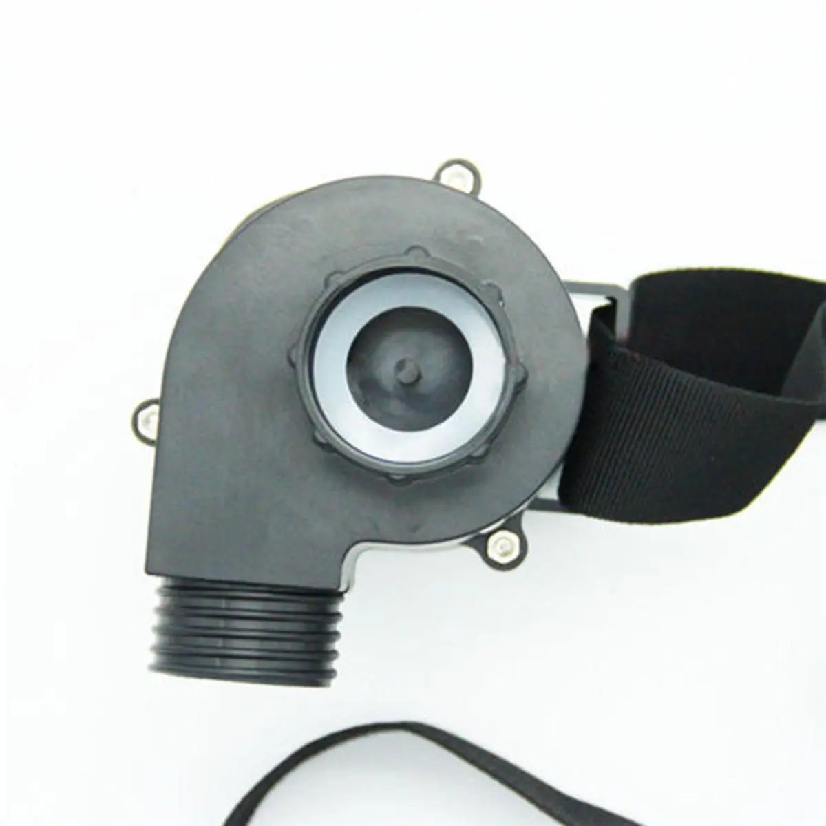 GETDECO electric full face air fed respirator mask for spray painting, with constant flow and gas protection.