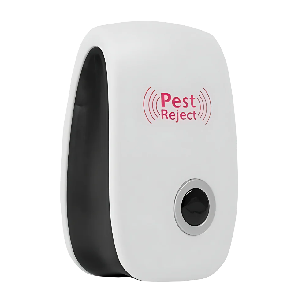 Belro energy-efficient ultrasonic pest repeller for outdoor pest control, compact device for home and garden use