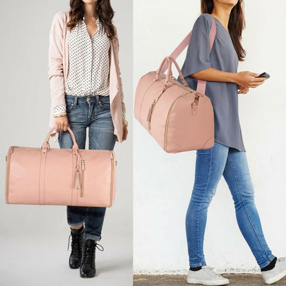 Belro travel bag with extra spacious design, featuring multiple compartments and durable handles for convenient luggage.
