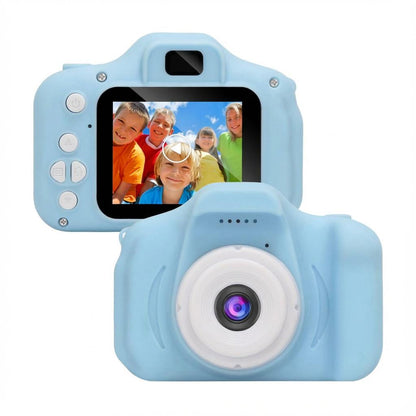 Belro Kids’ Digital Camera showing colorful design and compact size, perfect for children’s photography and outdoor adventures.